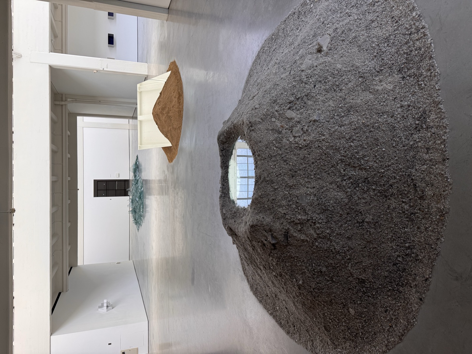 Closed Mirror Square (Cayuga Salt Mine Project), Robert Smithson