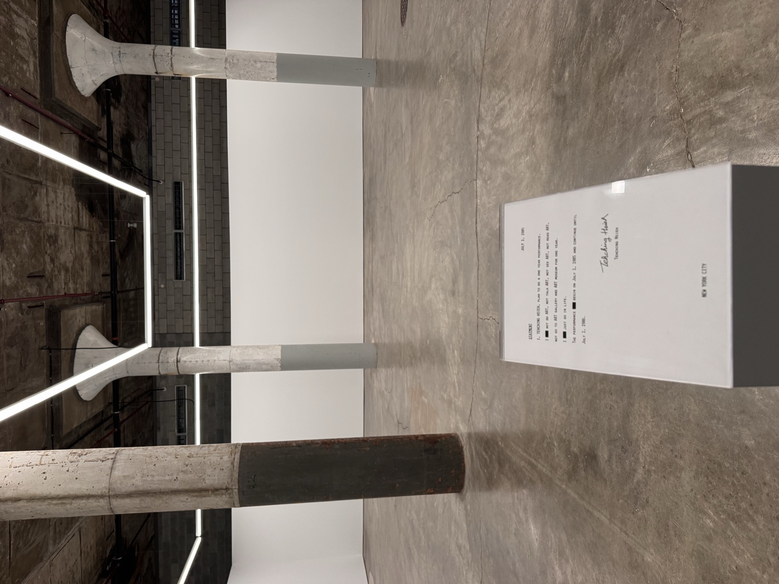 One Year Performance 1985–1986 (No Art Piece)
