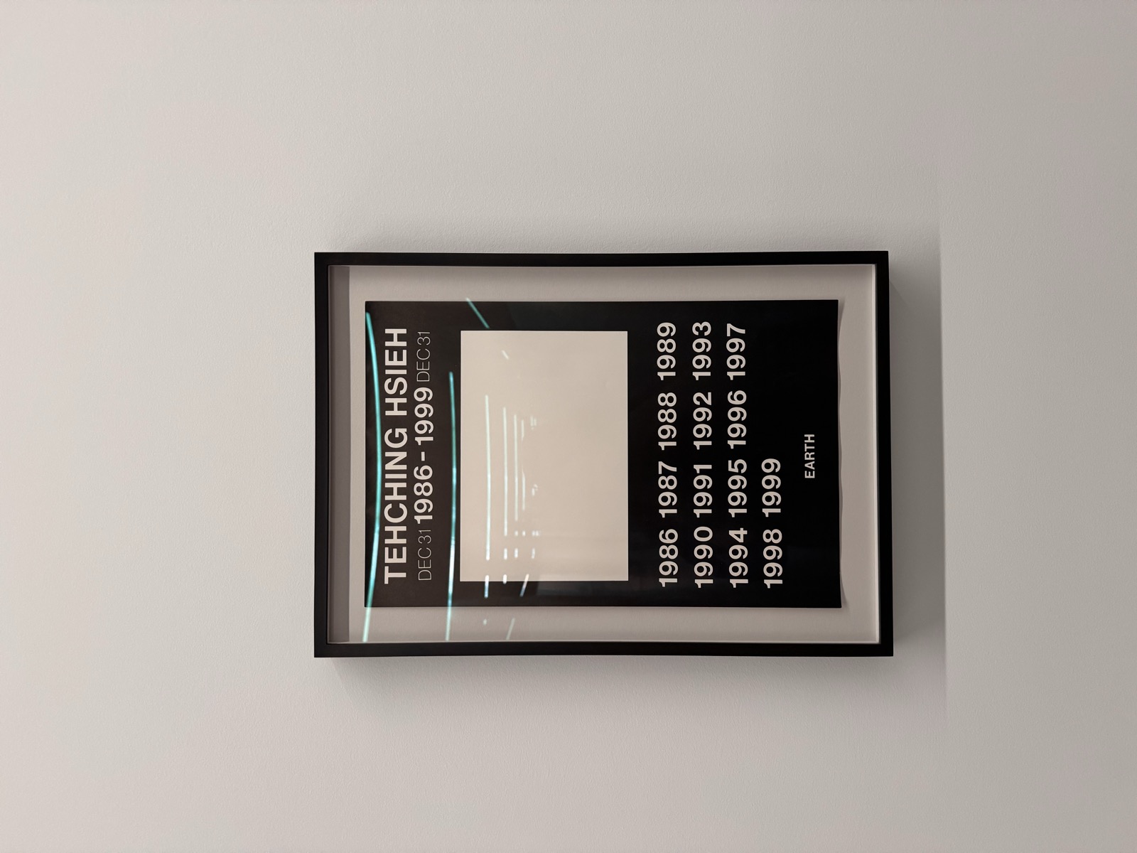 Tehching Hsieh 1986–1999 (Thirteen Year Plan), Tehching Hsieh