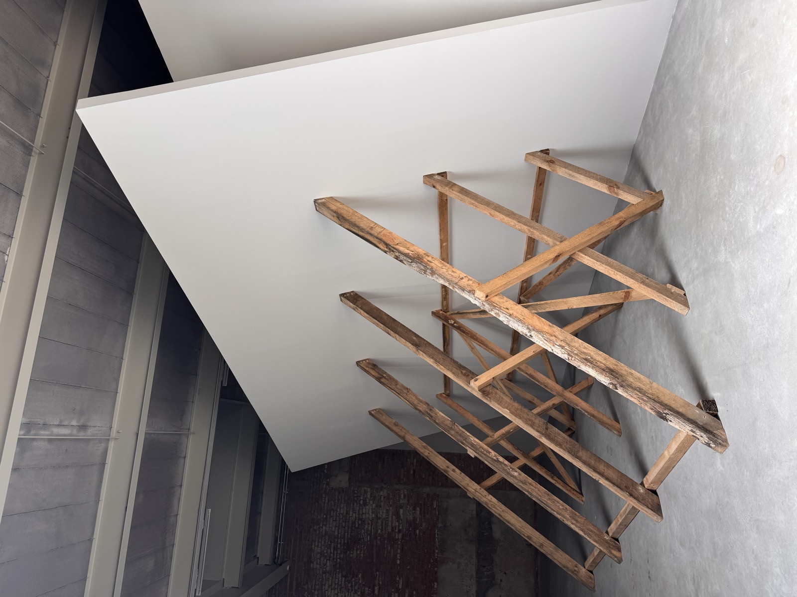 Untitled (Falling Wall), David Lamelas